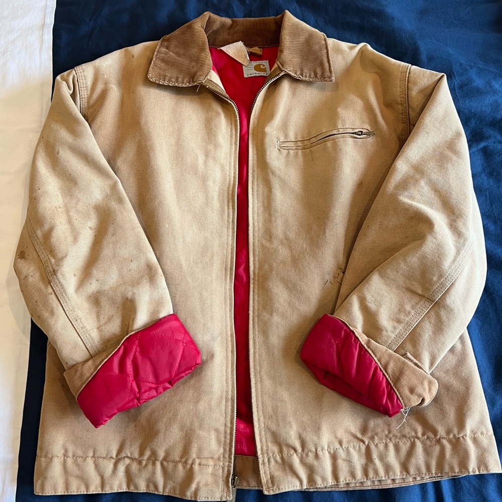 Vintage Carhartt 100 year anniversary 1989 jacket